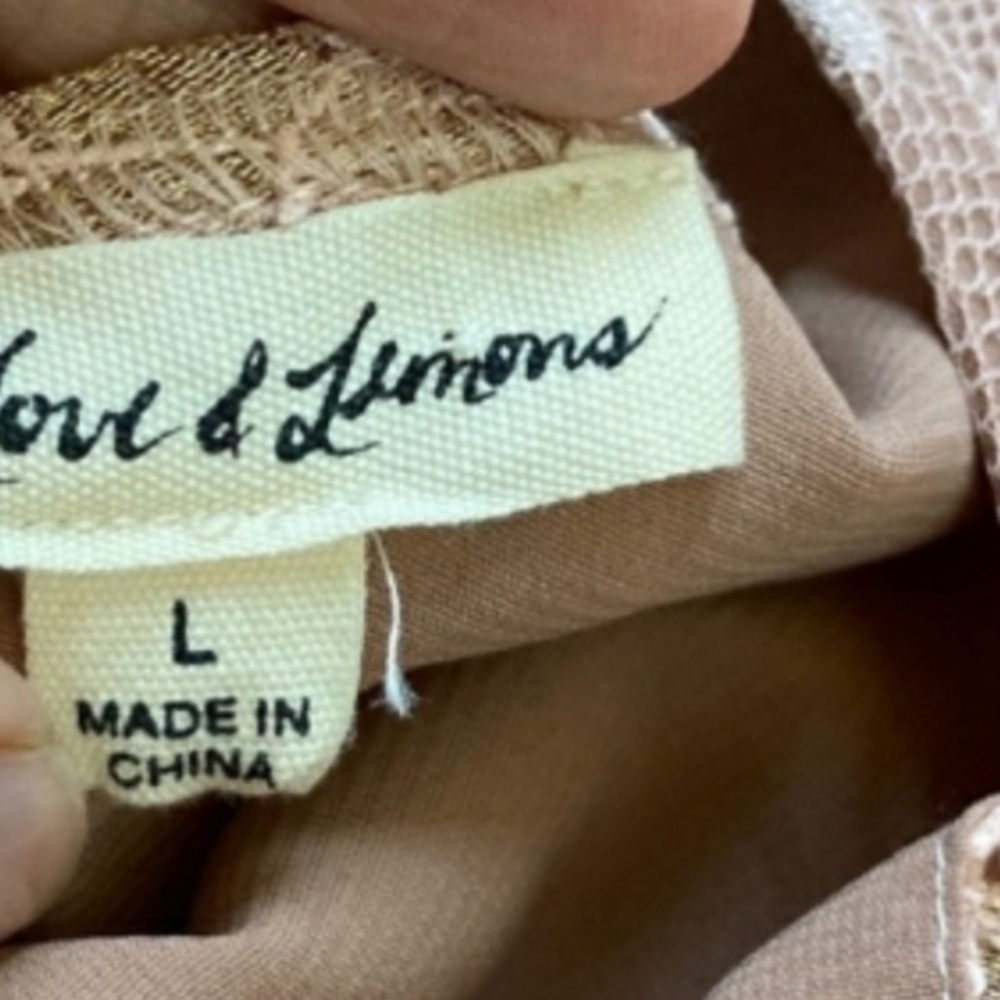 🍋For Love And Lemons Modern Love Lace Dress Large - Picture 6 of 9